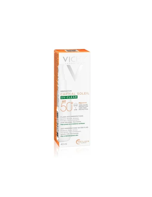 Perfumerías Coqueteo | Crema-Fluido Solar Capital Soleil UV Clear Anti-Imperfections SPF50