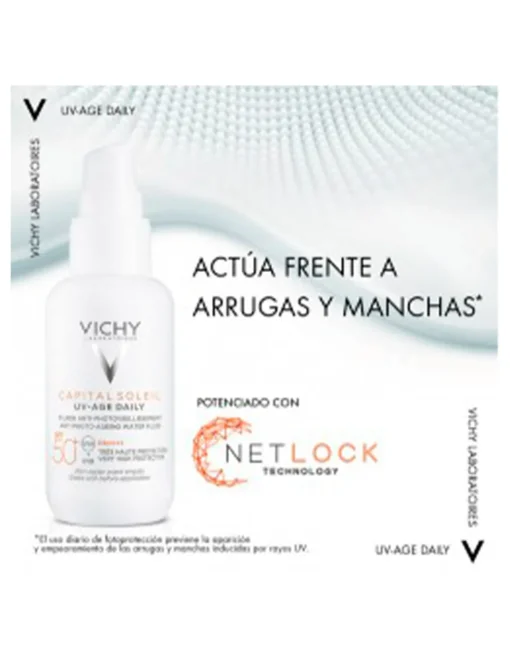 Perfumerías Coqueteo | Crema-Fluido Solar Capital Soleil UV-AGE Daily SPF50
