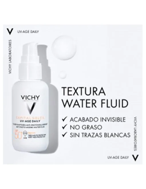 Perfumerías Coqueteo | Crema-Fluido Solar Capital Soleil UV-AGE Daily SPF50