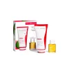 Perfumerías Coqueteo | Estuche Body Fit Active & Hulie Tonic Clarins
