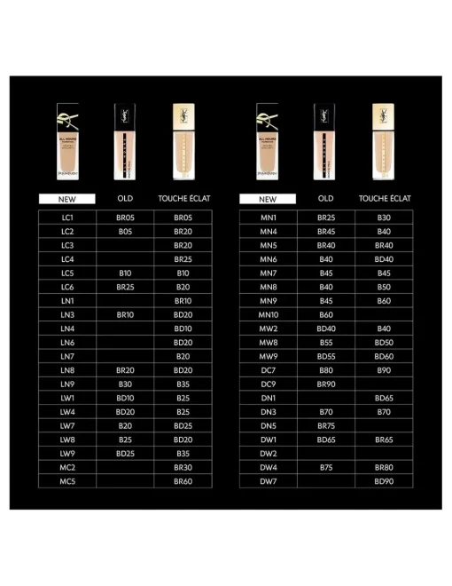 Perfumerías Coqueteo | YSL All Hours Foundation Luminous Matte