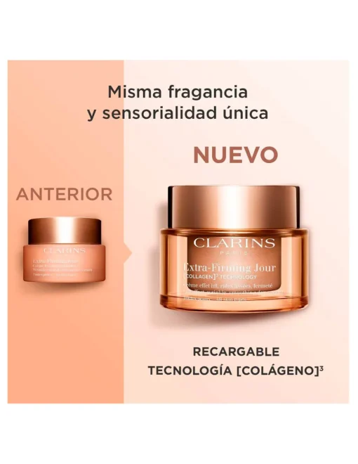 Perfumerías Coqueteo | Extra-Firming Crema De Día Pieles Secas Recarga Clarins
